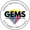 Girls Engaged in Math and Science GEMS Logo